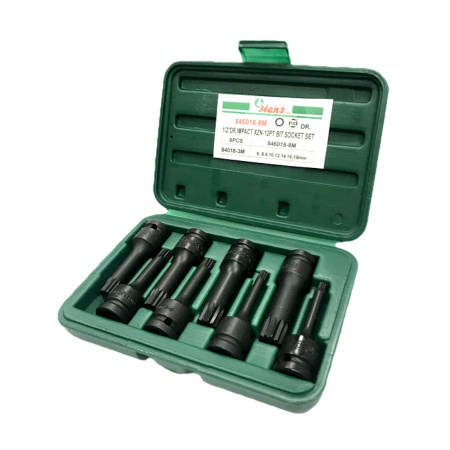 Hans Комплект ударных насадок XZN 1/2" М6-М18