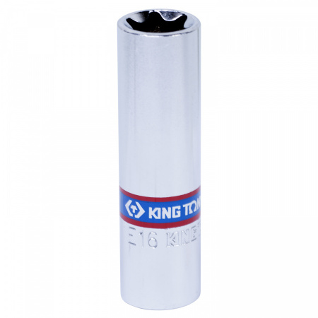 KING TONY Головка торцевая TORX Е-стандарт 3/8", Е16, L = 63 мм