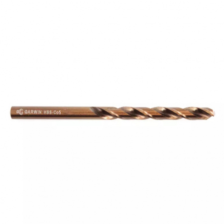 GARWIN INDUSTRIAL Сверло спиральное по металлу 13 мм, DIN 338, HSS-Co5, 5xD, 135°, HA, тип UNI