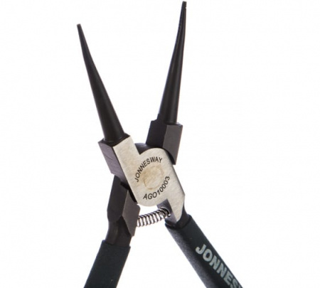 JONNESWAY Щипцы прямые для стопорных колец с ПВХ рукоятками, сжим, 230 мм, 32-80 мм