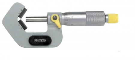 ASIMETO Микрометр с призматической пяткой 108° 0,01 мм, 25-45 мм