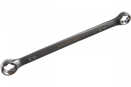 АВТОДЕЛО Ключ накидной Torx E14xE18 Professional