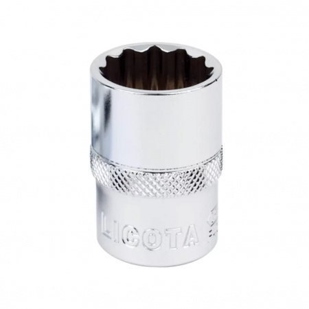 Licota Головка торцевая 3/8" (9, 52 мм), 12-гранная, 24 мм, длина 30 мм