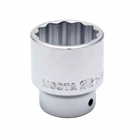 Licota Головка торцевая, 12-гранная 1", 2-3/4", длина 93 мм