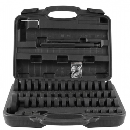 Thorvik Набор оправок для установки подшипников и сальников, 18-74 мм, 51 предмет