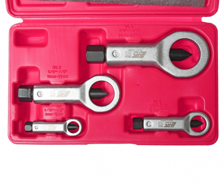JTC Набор гайкорубов 15/16"-11/8" 9-27 мм (в кейсе) 4 предмета 