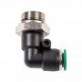 GARWIN PRO Уголок M3/8" цанга 8 мм, с уплотнением, пластм. корпус