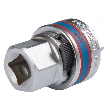 KING TONY Адаптер 1/2">1/2", трещоточный, 72 зубца
