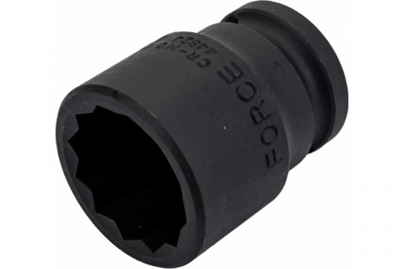 FORCE Головка торцевая ударная 1/2", 12-гранная, 24 мм, длина 43 мм