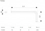 Thorvik Ключ торцевой шестигранный удлиненный с шаром, H6