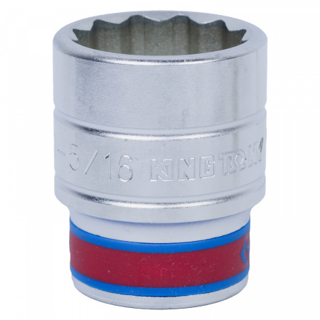 KING TONY Головка торцевая стандартная двенадцатигранная 3/4", 1&5/16", дюймовая