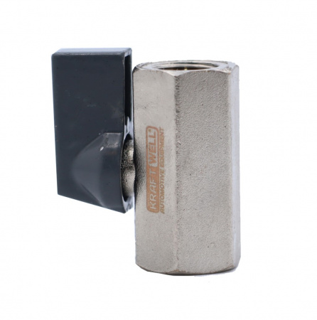 KraftWell Вентиль шаровый F1/4" - F1/4", 1 шт
