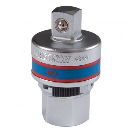 KING TONY Адаптер 1/2">1/2", трещоточный, 72 зубца
