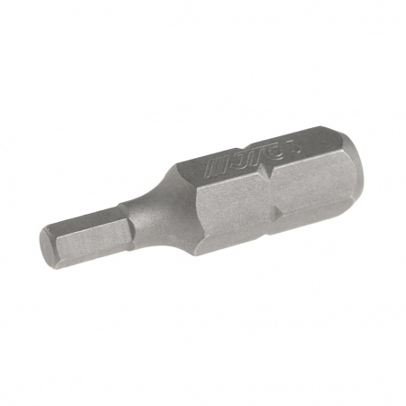 JTC Бита HEX H3х25мм 1/4" S2 