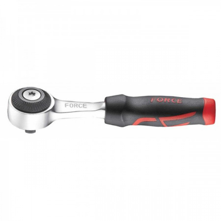 FORCE Трещотка 1/4" 72-зубцовая 1/4" L=115 мм