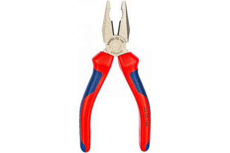 Knipex Плоскогубцы комбинированные, 160 мм, фосфатированные, 2-комп ручки