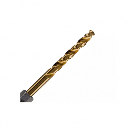 RUNTEC Сверло по металлу HSS-TiN 4 x 94 мм 1/4" HEX - E (6.35 мм)