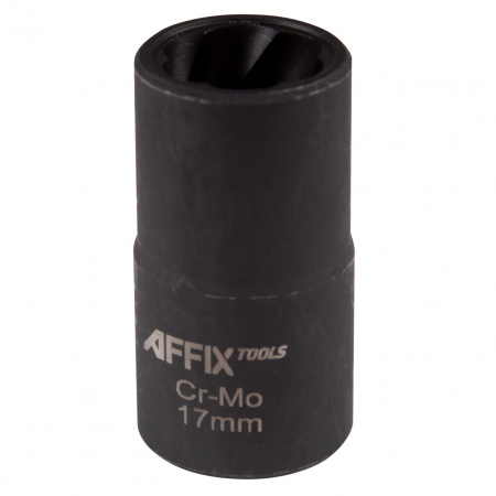 AFFIX Головка для поврежденного крепежа 1/2", 17 мм 