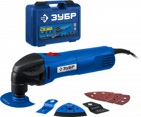 ЗУБР Профессионал реноватор OIS, 550 Вт, кейс, набор насадок