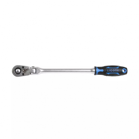 Licota Трещотка 48 зубов 1/4" удлиненная гибкая