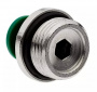 GARWIN PRO Фитинг цанговый М3/8" 6 мм, с уплотнением, пластм. корпус