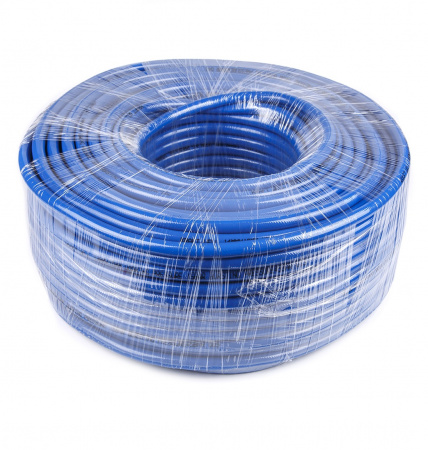KraftWell Шланг воздушный гибридный PVC D10х14 мм, (на отрез по 1 метру)