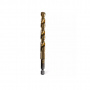 RUNTEC Сверло по металлу HSS-TiN 9 x 125 мм 1/4" HEX - E (6.35 мм)