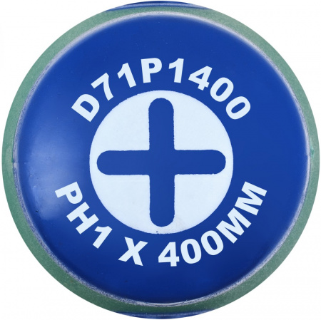 JONNESWAY Отвертка стержневая крестовая ANTI-SLIP GRIP, PH1x400 мм