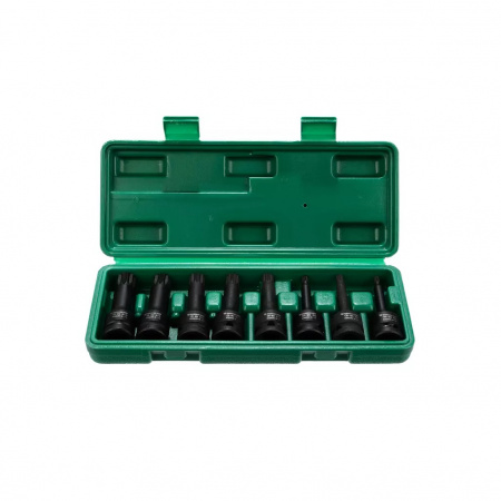 GARWIN PRO Набор ударных насадок 1/2" 8 пр. TRIPLE/Звездочка M5.M6.M8.M10.M12.M14.M16.M18, L= 78 мм