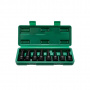 GARWIN PRO Набор ударных насадок 1/2" 8 пр. TRIPLE/Звездочка M5.M6.M8.M10.M12.M14.M16.M18, L= 78 мм