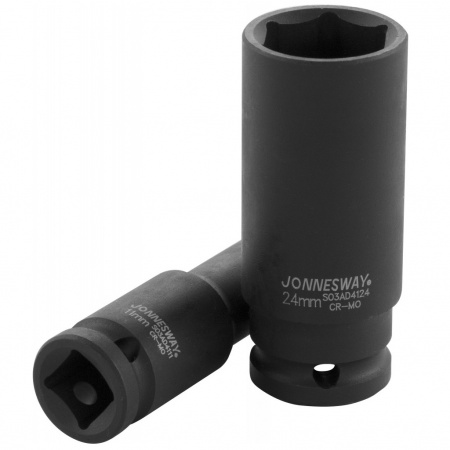 JONNESWAY Головка торцевая ударная глубокая 1/2"DR, 15 мм
