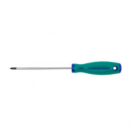 Jonnesway Отвертка стержневая крестовая ANTI-SLIP GRIP, PH1x150 мм