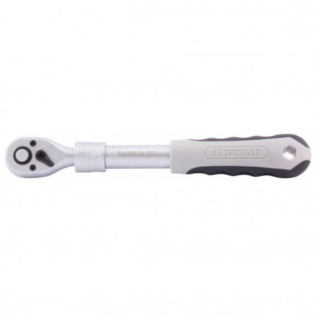 Thorvik Трещоточная рукоятка телескопическая 1/2"DR, 72 зубца