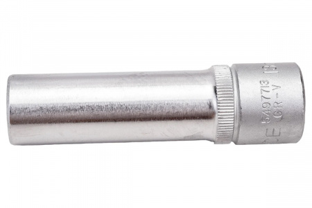 FORCE Головка торцевая 13 мм 1/2" 12-гранная глубокая L=77 мм 
