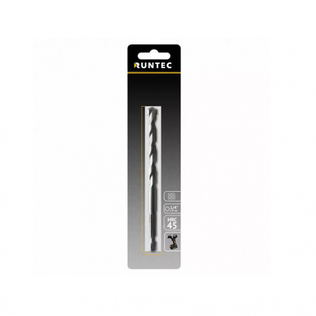 RUNTEC Сверло по бетону HRC45 10 x 120 мм 1/4" HEX - E (6.35 мм)