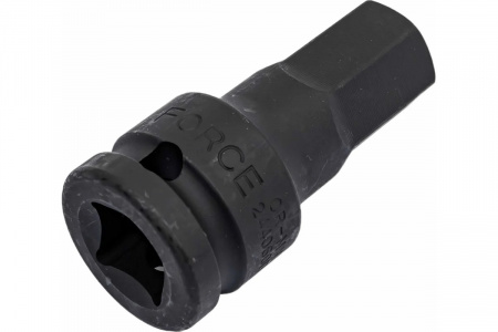 FORCE Насадка шестигранная ударная 17 мм, L=60 мм, 1/2" 