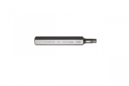 FORCE Бита TORX 1/2"DR удлиненная Т30, L=75 мм
