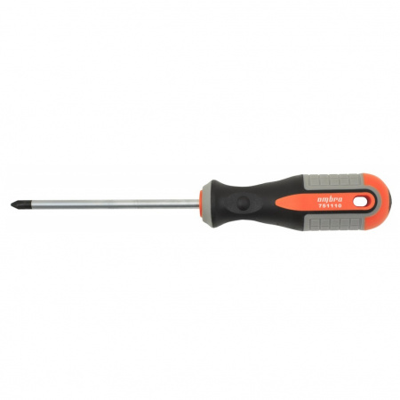 OMBRA Отвертка стержневая крестовая ROUND GRIP, PH1х80 мм
