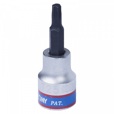 KING TONY Насадка (бита) торцевая 3/8", TORX, T25, L = 50 мм