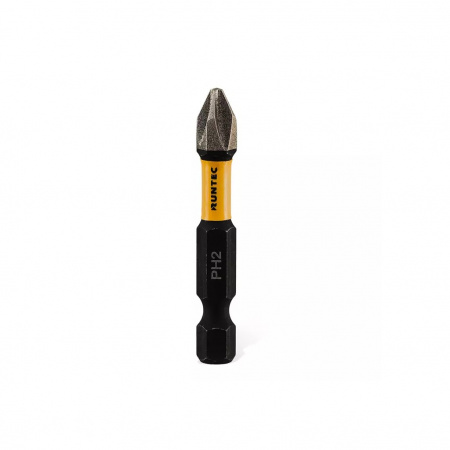 RUNTEC Бита ударная Diamond Coating H6.35 50 мм PH2 5 шт