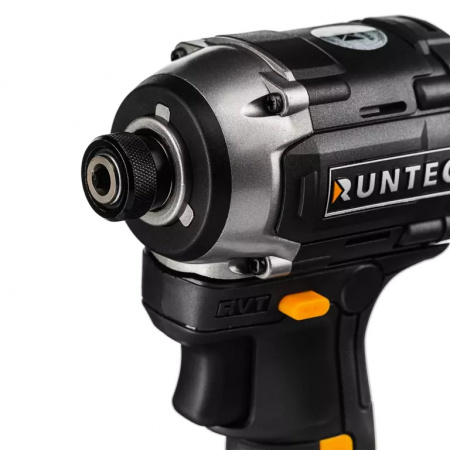 RUNTEC PRO Винтоверт ударный аккумуляторный 1/4", 20 В, 230 Нм, 3500 об/мин, 3900 уд/мин, 2*2Ач