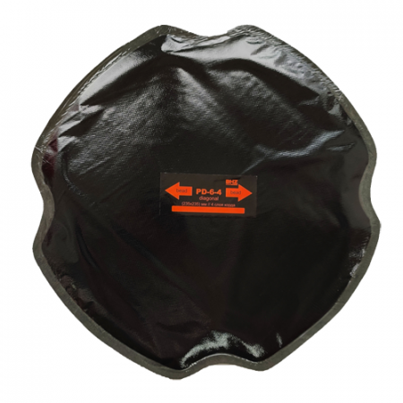 БХЗ Пластырь PD-6-4 BHZ Professional (Пластырь для ремонта диагональных шин 235*235 мм, 4 сл.корда)