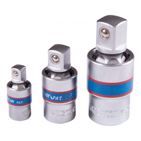 KING TONY Набор карданов шаровых 1/4", 3/8", 1/2", 3 предмета