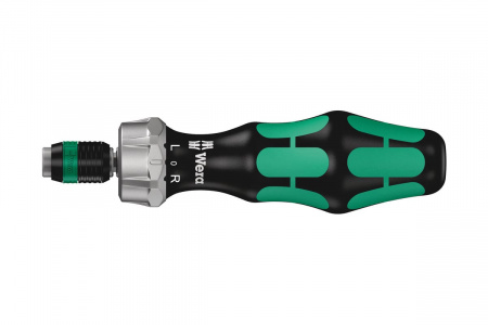 WERA 816 RA Отвёртка-битодержатель с трещоткой, 142 мм, 1/4" С 6.3 / E6.3