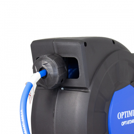 OPTIMUS Пневматическая катушка 15 м со шлангом 8*12 мм для подачи сжатого воздуха