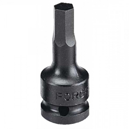 FORCE Головка-бита шестигранная ударная 1/2"DR 16 мм L=60 мм