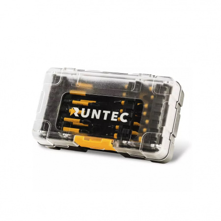 RUNTEC Набор ударных бит PZ/PH/Torx HEX - E 1/4" (6.35 мм) 31 предмет, кейс