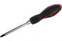 FORCE Отвертка крестовая PH2 Lжала=100 мм Lобщ=215 мм ударная с антискользящей ручкой
