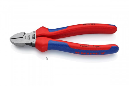 Knipex Бокорезы, 160 мм, фосфатированные, 2-комп ручки