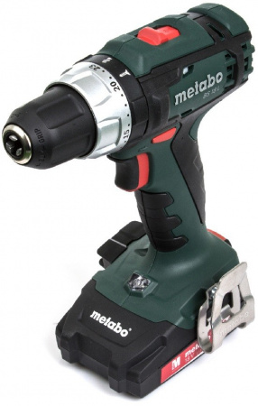 Metabo Шуруповерт аккумуляторный BS 18 L, 13 мм, 18 В, 50 Нм, 1800 об/мин, 2х2 Ач, кейс